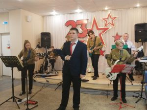 19 февраля  в КДЦ им. Вл. Высоцкого прошла праздничная программа, посвященная Дню защитника Отечества