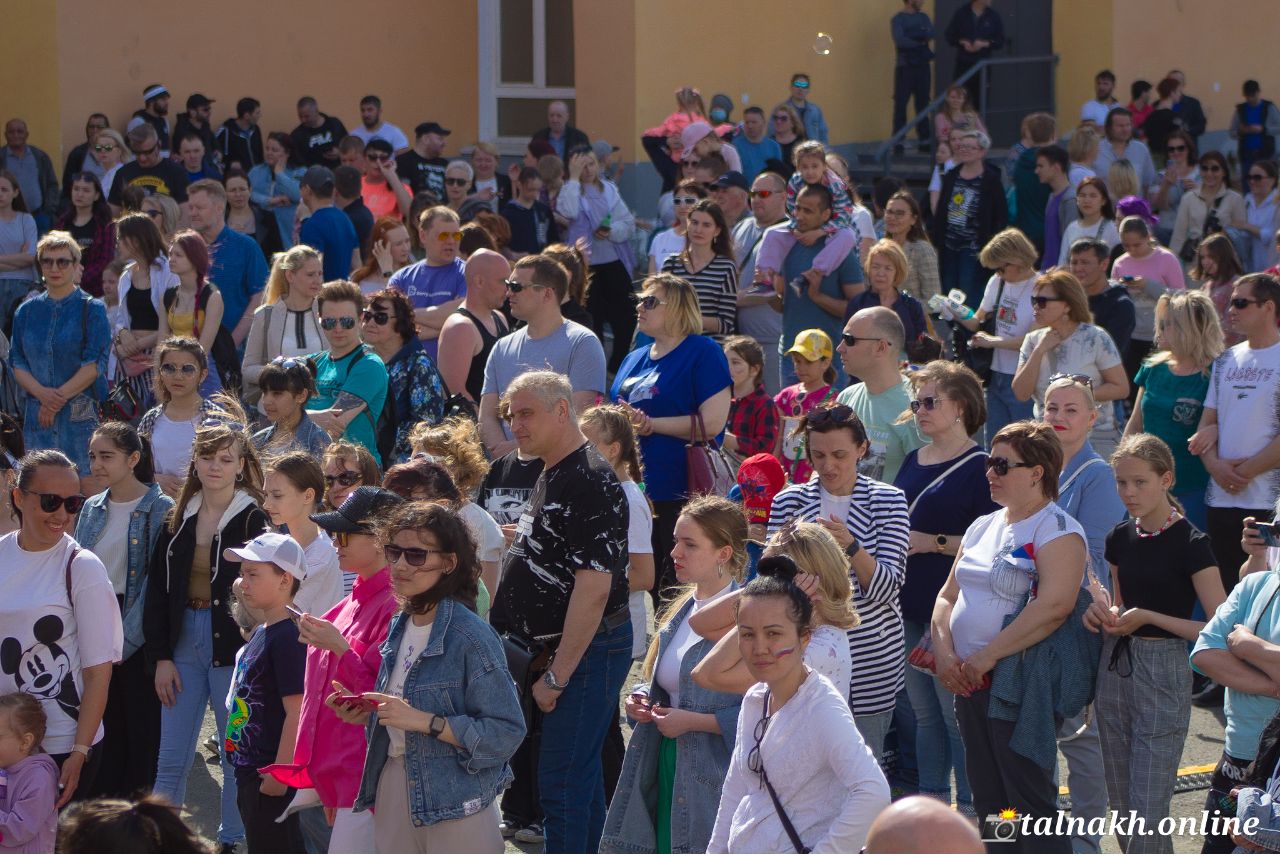 12 июня в районе Талнах прошли праздничные мероприятия, посвященные Дню России