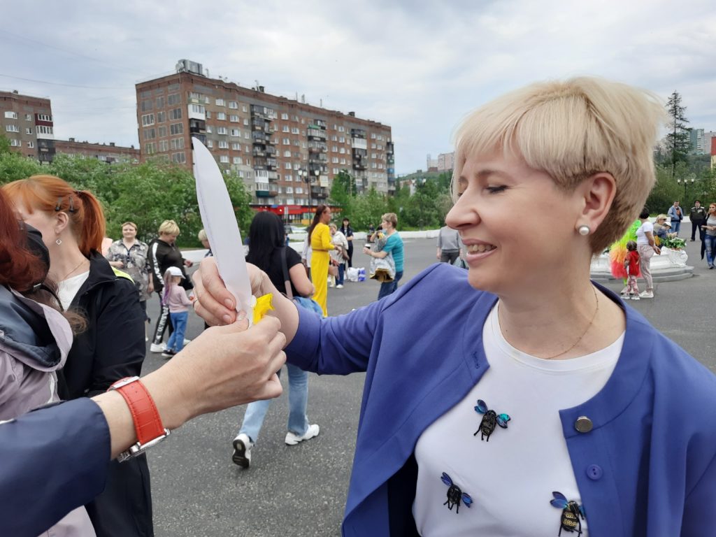 8 июля в Талнахе на площади Горняков состоялась праздничная программа, посвященная Дню семьи, любви и верности