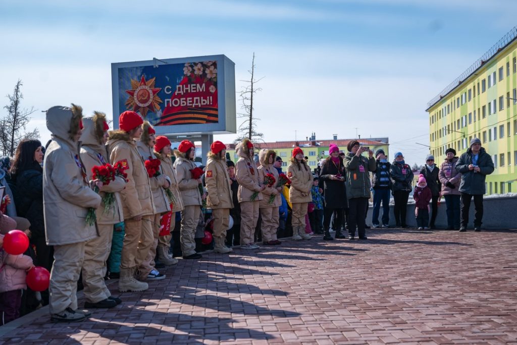 9 мая 2024 года в районе Талнах прошли праздничные мероприятия, посвященные 79-й годовщине Победы в Великой Отечественной войне