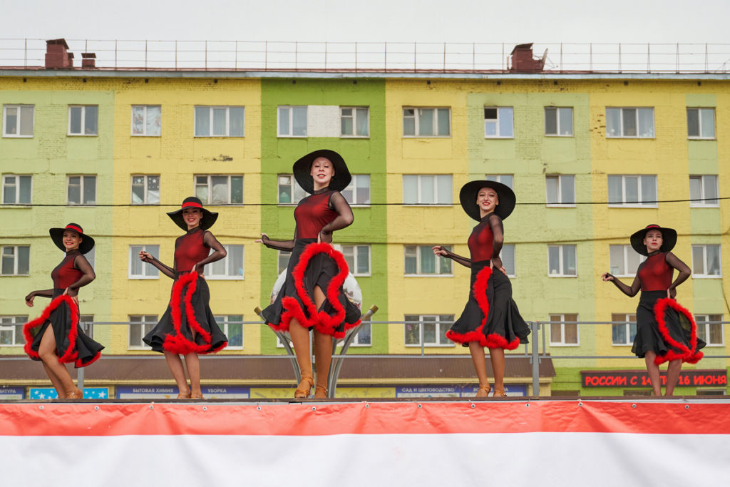 12 июня в Талнахе прошли праздничные мероприятия, посвященные Дню России
