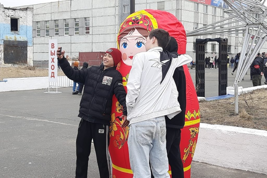 12 июня в Талнахе прошли праздничные мероприятия, посвященные Дню России