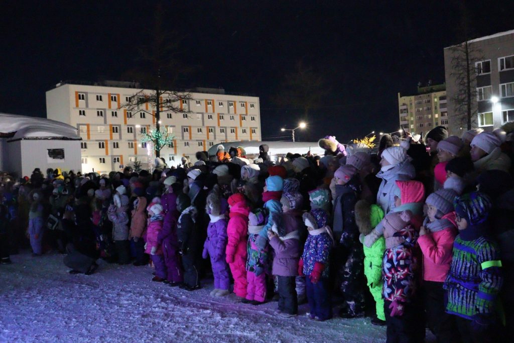 14 декабря открыты снежные городки в Талнахе и Оганере