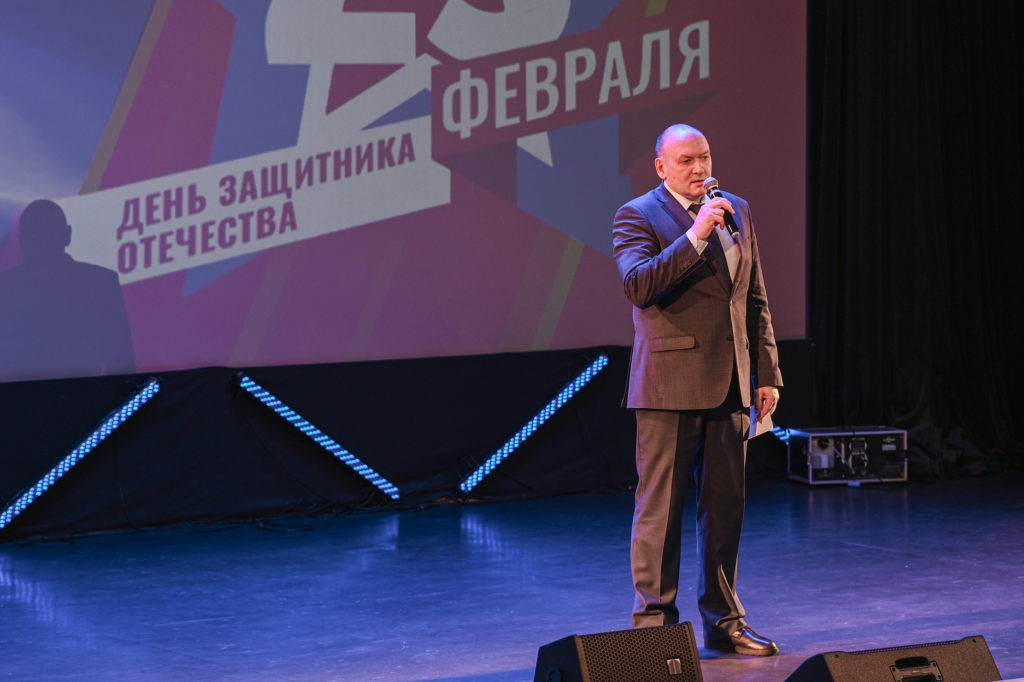 20 февраля в КДЦ им. Вл. Высоцкого состоялась праздничная программа «Мужество, доблесть и честь»